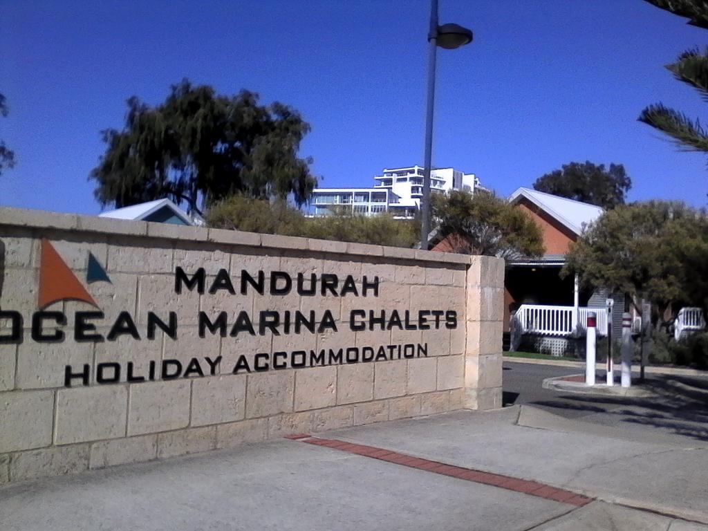 Mandurah Ocean Marina Chalets Exterior foto